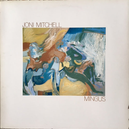 Image of Front Cover of LP - VG/VG+ - JONI MITCHELL, Mingus (Asylum Records With LC On Labels; AS 53 091, Europe 1979, Gatefold, STEMRA), Light wear at spine, Clean disc. ,  - 1616413C