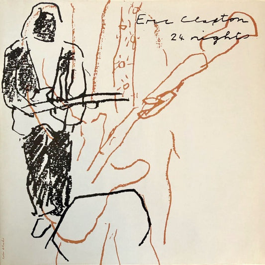 Image of Front Cover of 2xLP - VG/VG+ - ERIC CLAPTON, 24 Nights (Reprise; 7599-26420-1, Germany 1991, Gatefold, 2 Inners, Warner logo in rim text on labels), Edge Wear,  - 1646185S