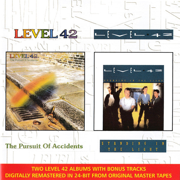 Image of Front Cover of 2xCD - VG/VG+ - LEVEL 42, The Pursuit Of Accidents / Standing In The Light (Polydor; 543 883-2, Europe 2000, Jewel Case, Booklet), ,  - 1636176E