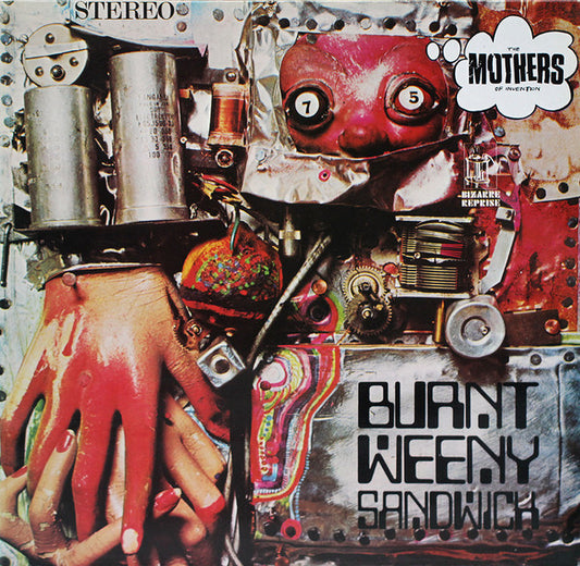 Image of Front Cover of LP - VG+/VG+ - THE MOTHERS OF INVENTION, Burnt Weeny Sandwich (Reprise Records Steamboat Labels With W In Rim Text; K 44083, UK 1970s Reissue, Gatefold), ,  - 1616415C