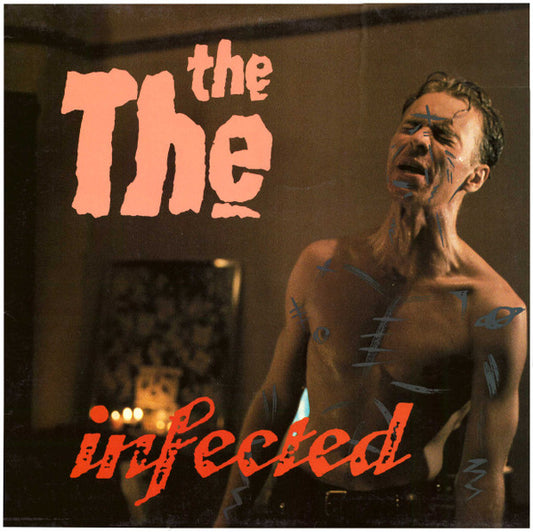 Image of Front Cover of LP - VG+/VG+ - THE THE, Infected (Epic ; EPC 26770, UK 1986, Torture Sleeve, Inner, Poster), Strong VG+,  - 1626276E