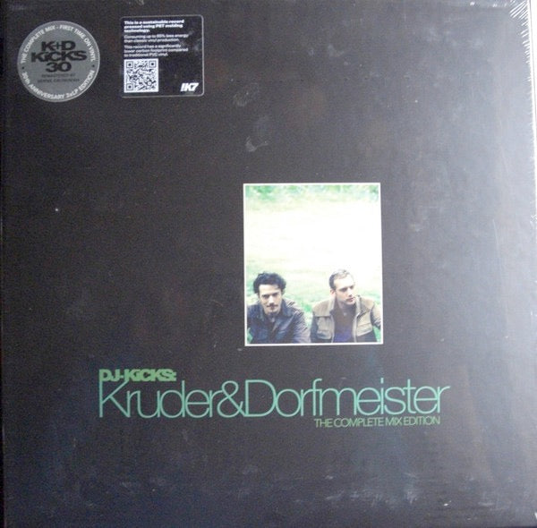 Image of Front Cover of 3xLP - NEW/NEW - KRUDER AND DORFMEISTER, DJ-Kicks: Kruder and Dorfmeister (30th Anniversary Box Set Edition) (!K7; K7046XXXLP, UK 2026 Reissue), , These masters of mood channeled the sound of a moment with their DJ-Kicks, which still retains a certified cinematic sheen, the patina of the real   curation and mixing at its most playful and refined. It remains to this day one of the most recognizable DJ-Kicks and mixes of all time. Containing two certified cuts from K&D themselves; the 