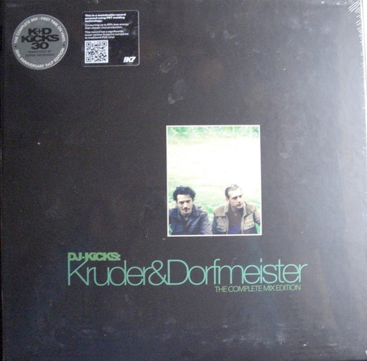 Image of Front Cover of 3xLP - NEW/NEW - KRUDER AND DORFMEISTER, DJ-Kicks: Kruder and Dorfmeister (30th Anniversary Box Set Edition) (!K7; K7046XXXLP, UK 2026 Reissue), , These masters of mood channeled the sound of a moment with their DJ-Kicks, which still retains a certified cinematic sheen, the patina of the real   curation and mixing at its most playful and refined. It remains to this day one of the most recognizable DJ-Kicks and mixes of all time. Containing two certified cuts from K&D themselves; the 