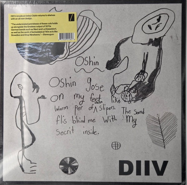 Image of Front Cover of LP - NEW/NEW - DIIV, Oshin (Captured Tracks; CT158LPV1, UK 2026 Reissue, Alternative Cover), , DIIV's seminal debut record Oshin returns to shelves with newly reimagined album art! The first offering from DIIV chemically fuses the reminiscent with the half-remembered, building a musical world out of old-air and new breeze. - 2116265C