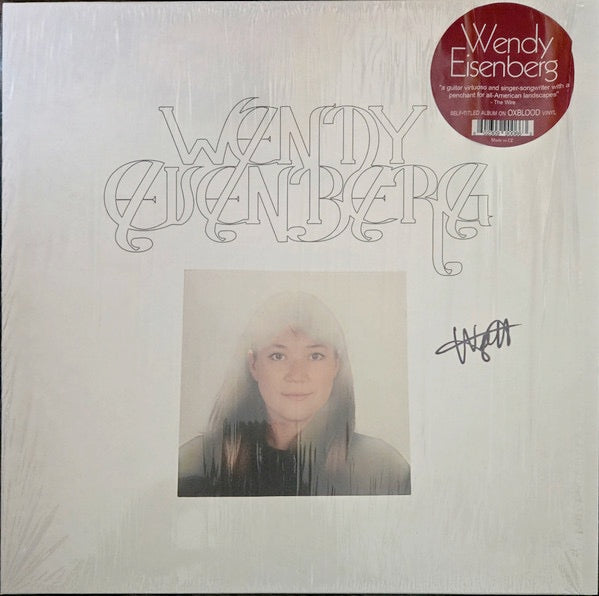 Image of Front Cover of LP - NEW/NEW - WENDY EISENBERG, Wendy Eisenberg (Joyful Noise Recordings; JNR514LP-C1, Europe 2026, Standard Sleeve, Oxblood Vinyl), ,  - 1616524C