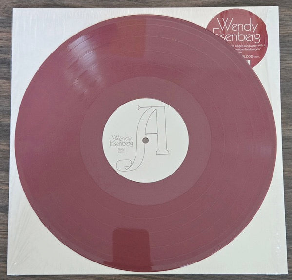 Image of Label Cover of LP - NEW/NEW - WENDY EISENBERG, Wendy Eisenberg (Joyful Noise Recordings; JNR514LP-C1, Europe 2026, Standard Sleeve, Oxblood Vinyl), ,  - 1616524C