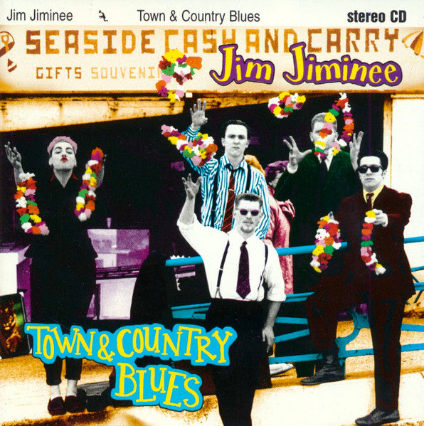 Image of Front Cover of CD - VG+/VG - JIM JIMINEE, Town & Country Blues (Vinyl Japan; ASKCD92, UK 2000, Jewel Case, Booklet), Light scratches but plays fine,  - 1636265E
