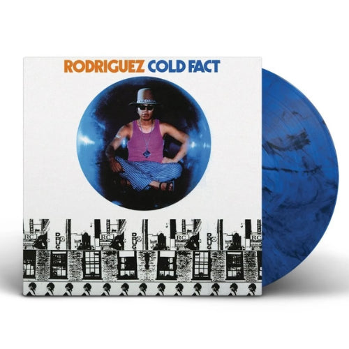Image of Label Cover of LP - NEW/NEW - RODRIGUEZ, Cold Fact (Universal; 00602577077371, Europe 2026 Reissue, Blue and Black Marbled Vinyl), , Debut studio album by the American singer-songwriter. One of the lost classics of the '70s, a psychedelic masterpiece drenched in color and inspired by life, love, poverty, rebellion, and, of course, 'jumpers, coke, sweet mary jane'. - 1636153E