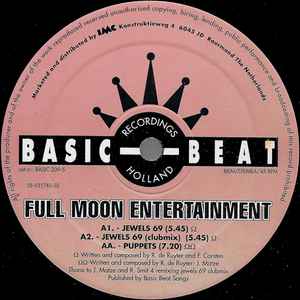 Image of Label Cover of 12" - VG+/VG+ - FULL MOON ENTERTAINMENT, Jewels 69 (Basic Beat Recordings ; BASIC 209-5, Netherlands 1992, Die Cut Company Sleeve), original company sleeve. pol,  - 1646356S