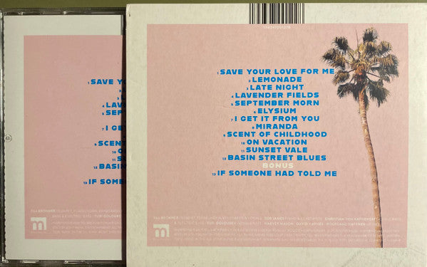 Image of Back Cover of CD - EX/EX - TILL BR NNER AND BOB JAMES, On Vacation (Masterworks; 19439700122, Europe 2020, Jewel Case with Outer Card Sleeve, Booklet), ,  - 1656210S