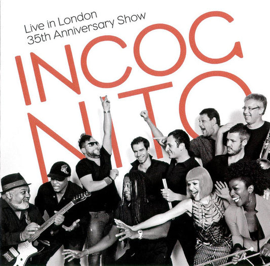 Image of Front Cover of CD - VG+/VG+ - INCOGNITO, Live In London 35th Anniversary Show (Ear Music ; 0210524EMU, Germany 2015), ,  - 1656237S