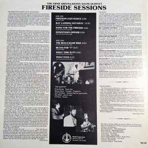 Image of Back Cover of LP - VG/VG+ - ERNIE KRIVDA / KENNY DAVIS JAZZ QUINTET, Fireside Sessions (North Coast Jazz; NCJ4, US 1984), ,  - 1746032S