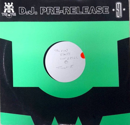 Image of Front Cover of 12" - G+/G+ - CUT 2 KILL, Listen To The Basstone (Tam Tam Records; TTT032, UK 1990, White Label, Company Sleeve), Biro on label., A		Listen To The BasstoneB1		Listen To The Basstone (Instrumental)B2		Talkin' Facts - 1716015C