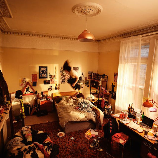 Image of Front Cover of LP - NEW/NEW - MAN/WOMAN/CHAINSAW, Cannonball (Fiction Records; 5030140, UK 2026, Indie Exclusive Limited Edition 140g Berry Vinyl with Die-Cut Sleeve, Printed Inner, and Hype Sticker. ), ,  Cannonball  is the highly anticipated debut album from Man/Woman/Chainsaw. Produced by Margo Broom (Fat White Family, Big Joanie), and Seth Evans (Geordie Greep, Black Midi), it includes the singles  Only Girl , and  Nosedive . Grand and exuberant, rich with unconventional structures and world-be
