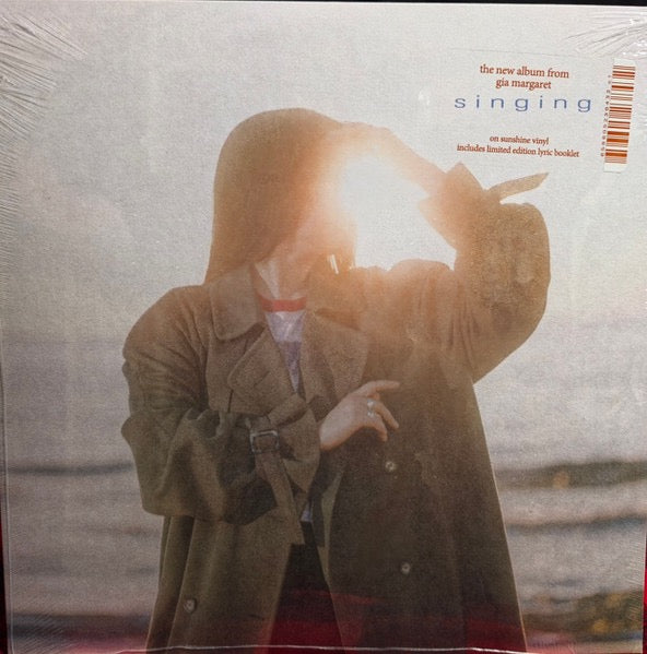 Image of Front Cover of LP - NEW/NEW - GIA MARGARET, Singing (Jagjaguwar; JAG384LP-C1, UK 2026, Standard Sleeve, Inner & Insert, Indie Exclusive Sunshine Vinyl, Limited Edition Lyric Booklet), ,  - 1756022S