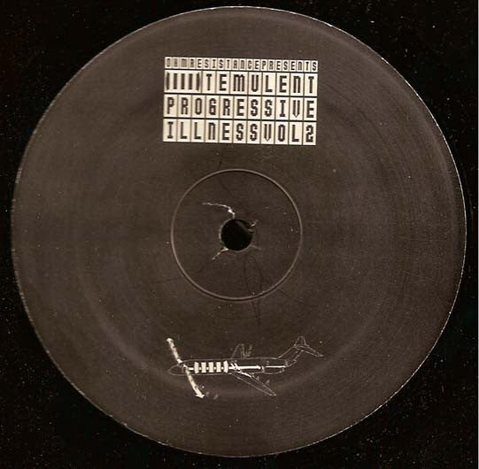 Image of Front Cover of 2x12" - G+/G+ - TEMULENT, Progressive Illness (Vol 2) (Ohm Resistance; 09K OHM, US 2002, Picture Sleeve), ,  - 1726054E