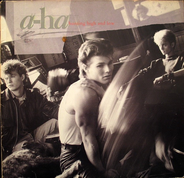 Image of Front Cover of LP - VG+/VG+ - A-HA, Hunting High And Low (Warner Bros. Records; 925 300-1, Europe 1985, Stickered Sleeve, Inner), ,  - 3926015E
