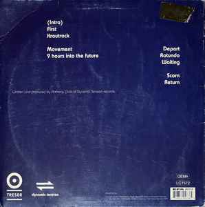 Image of Back Cover of 2xLP - VG/VG+ - SURGEON, Basictonalvocabulary (Tresor ; Tresor 73, Germany 1997), few creases to sleeve. light edge wear. sticker top right front sleeve,  - 1746101S
