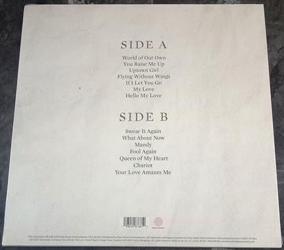 Image of Back Cover of LP - NEW/NEW - WESTLIFE, 25 - The Ultimate Collection (Sony; 19802987681, Europe 2026, Inner), ,  - 1956099S