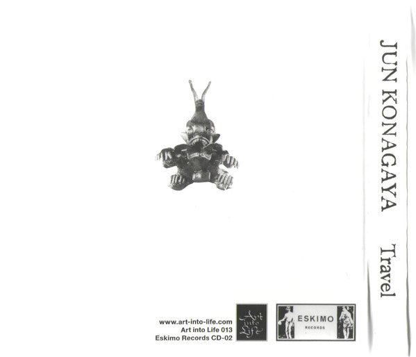 Image of Back Cover of CD - VG+/VG+ - JUN KONAGAYA, Travel (Art Into Life; AIL013, Japan 2014, Box Set, Booklet), ,  - 1636258E