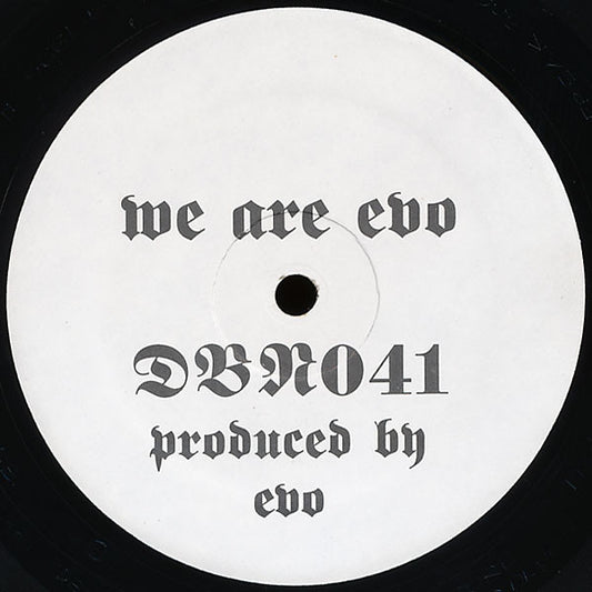 Image of Front Cover of 12" - /G+ - EVO, We Are EVO (Drop Bass Network; DBN041, US 1995), Strong G+, Several Light Marks, Plays VG/VG+,  - 1746094S