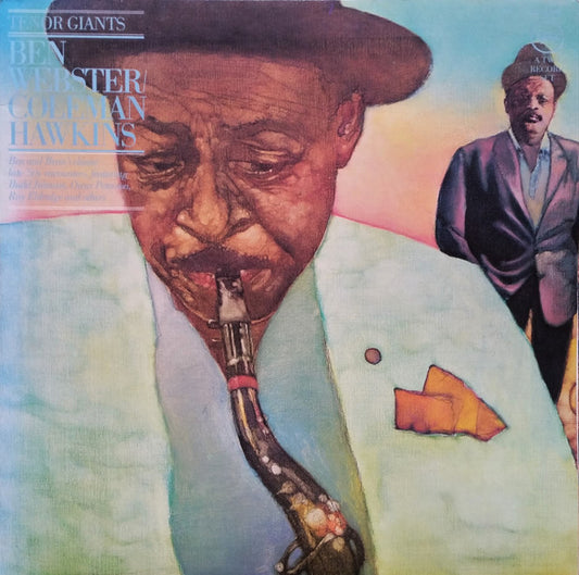 Image of Front Cover of 2xLP - VG+/VG+ - BEN WEBSTER / COLEMAN HAWKINS, Tenor Giants (Verve Records; 2610 046, France 1979 Reissue, Gatefold, 2 Inners), ,  - 1726147E