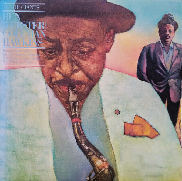 Image of Front Cover of 2xLP - VG+/VG+ - BEN WEBSTER / COLEMAN HAWKINS, Tenor Giants (Verve Records; 2610 046, France 1979 Reissue, Gatefold, 2 Inners), ,  - 1726147E