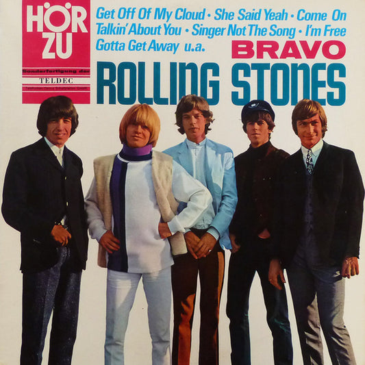 Image of Front Cover of LP - VG/G+ - THE ROLLING STONES, Bravo (H R ZU Red Labels With Urheber Rim Text; SHZT 531, Germany 1966 Reissue, Laminated Sleeve), Hairlines,  - 1716348C