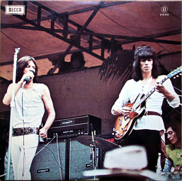 Image of Back Cover of LP - VG/VG+ - ROLLING STONES,  L' ge D'or  Des Rolling Stones - Vol 4 - Satisfaction (Decca Unboxed Black Labels ; 278 016, France 1973 Reissue, Laminated Gatefold Sleeve With Stapled In Booklet, Price Code B), ,  - 1716350C