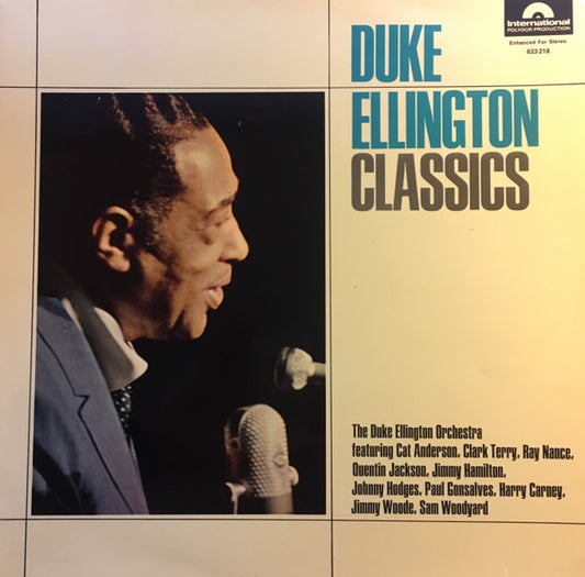 Image of Front Cover of LP - VG+/VG+ - THE DUKE ELLINGTON ORCHESTRA, Duke Ellington Classics (International Polydor Production; 623 218, Germany 1966 Reissue, Glossy Sleeve, Stereo), ,  - 1716404C