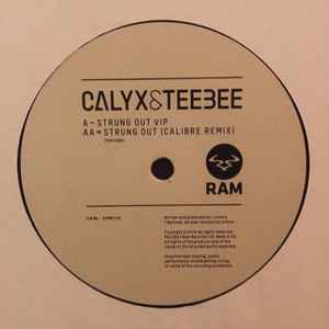 Image of Label Cover of 12" - VG+/VG+ - CALYX & TEEBEE, Strung Out (RAM Records; RAMM145, UK 2013, Picture Sleeve), small corner ding bottom right,  - 1746137S