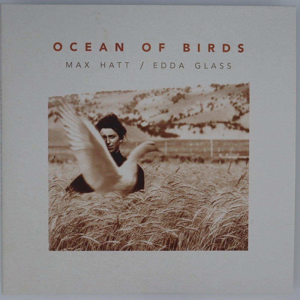 Image of Front Cover of LP - EX/EX - MAX HATT / EDDA GLASS, Ocean Of Birds (NewSong Recordings ; none, US 2016, Gatefold, Insert, Yellow/Black Splatter Vinyl, Comes With Vinyl Key Card), ,  - 1726226E