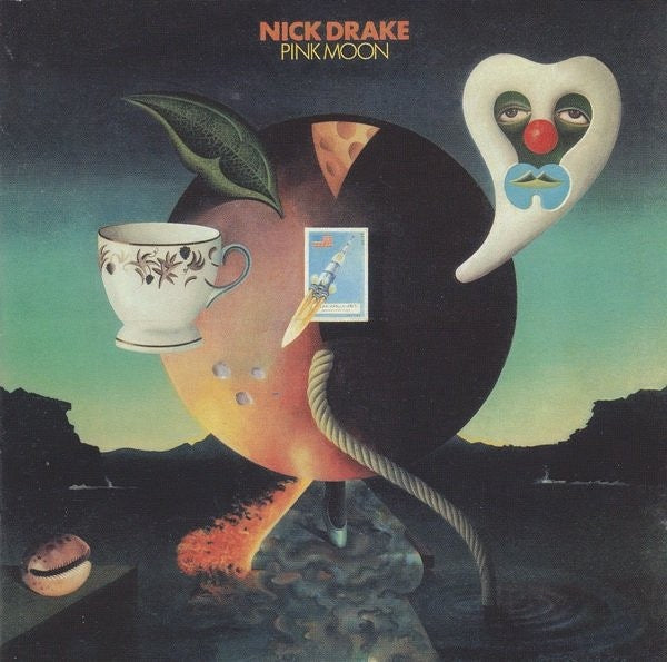 Image of Front Cover of CD - NEW/NEW - NICK DRAKE, Pink Moon (Island Records; 3706995, Europe 2004 Reissue, Digisleeve, Remastered), , 'Pink Moon' is the third and last studio album by English musician Nick Drake, released in 1972, two years before his death in 1974. Recorded without a backing track, it only includes guitar and vocals (except for a brief piano riff on the title track), and therefore differs from his previous two albums. Just like his other albums, 'Pink Moon' had low sales when Nick was ali