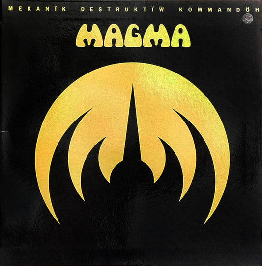 Image of Front Cover of LP - VG/VG - MAGMA, Mekan k Destrukt w Kommand h (Celluloid Blue Label; LTM 1007, France 1979 Reissue, Gatefold), Strong VG,  - 1726192E
