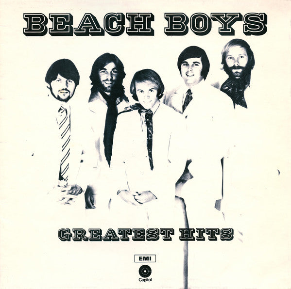 Image of Front Cover of LP - VG+/VG - THE BEACH BOYS, Greatest Hits (Capitol Green; ST 21628, UK 1970, Laminated Front Sleeve, Made in England on Label Rim), ,  - 1726193E