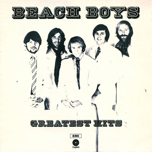 Image of Front Cover of LP - VG+/VG - THE BEACH BOYS, Greatest Hits (Capitol Green; ST 21628, UK 1970, Laminated Front Sleeve, Made in England on Label Rim), ,  - 1726193E