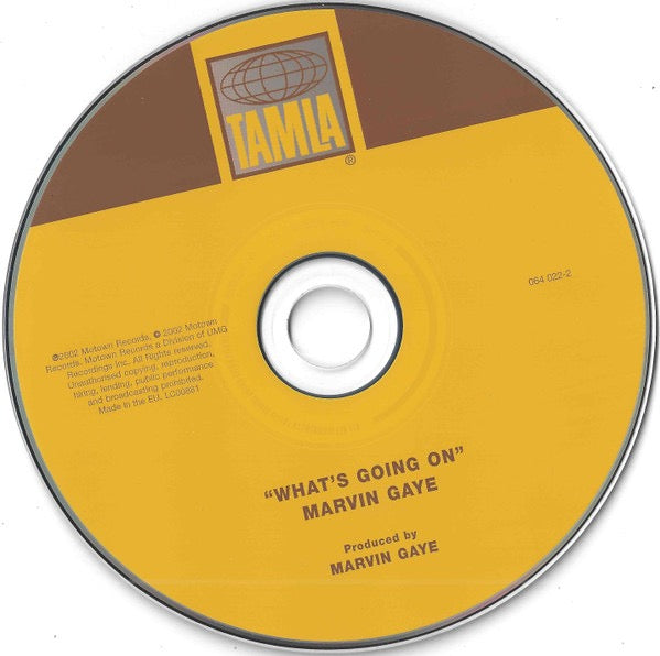 Image of Label Cover of CD - NEW/NEW - MARVIN GAYE, What's Going On (Motown; 640222, Europe 2002 Reissue), ,  - 1716528C