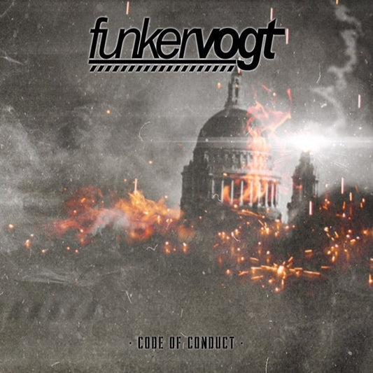Image of Front Cover of CD - VG/VG+ - FUNKER VOGT, Code Of Conduct (RepoRecords; REPO 037I, Germany 2017, Digipak, Booklet), Tear Damage To Sleeve At Booklet Insert,  - 1736103E