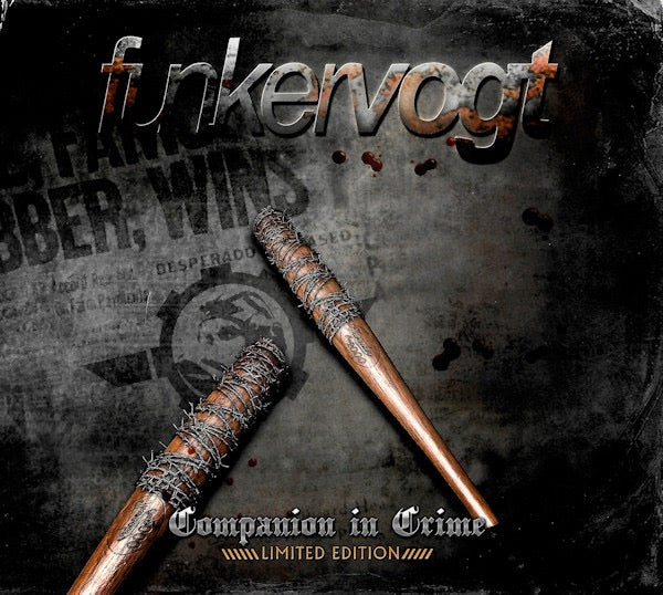 Image of Front Cover of 2xCD - VG/VG+ - FUNKER VOGT, Companion In Crime (Out Of Line; OUT 604 | 605, Germany 2013, Double Digipak, Booklet), Slight Shelf Wear,  - 1736104E