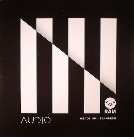 Image of Front Cover of LP - VG/VG - AUDIO, Heads Up / Stampede (RAM Records; RAMM167, UK 2014, Picture Sleeve), one or two light marks - minor. sticker top left front sleeve,  - S