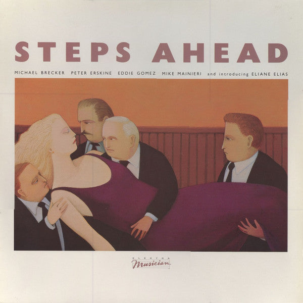 Image of Front Cover of LP - VG/VG+ - STEPS AHEAD, Steps Ahead (Elektra Musician; 96-0168-1, Germany 1983, Insert), ,  - 1726169E