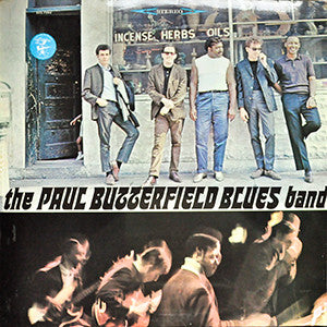 Image of Front Cover of LP - VG/G+ - THE PAUL BUTTERFIELD BLUES BAND, The Paul Butterfield Blues Band (Elektra; EKL 294, UK (disc) 1965, Sleeve Printed in USA, 2nd UK Mono Issue), Edge wear. Marks across both sides of disc.,  - 1746164S