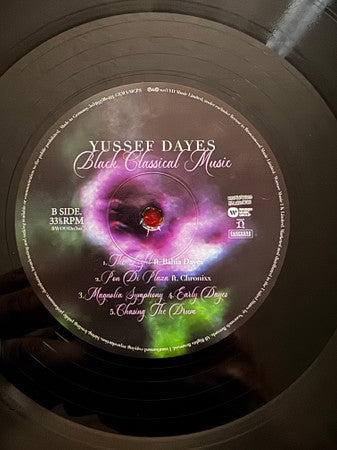 Image of Label Cover of 2xLP - VG+/VG - YUSSEF DAYES, Black Classical Music (Brownswood Recordings; BWOOD0310LP, Europe 2023 Reissue, Gatefold, 2 Inners, Sleeve Not Embossed ), Sleeve still in shrink. Discs have scuffs from inners.,  - 3616445C