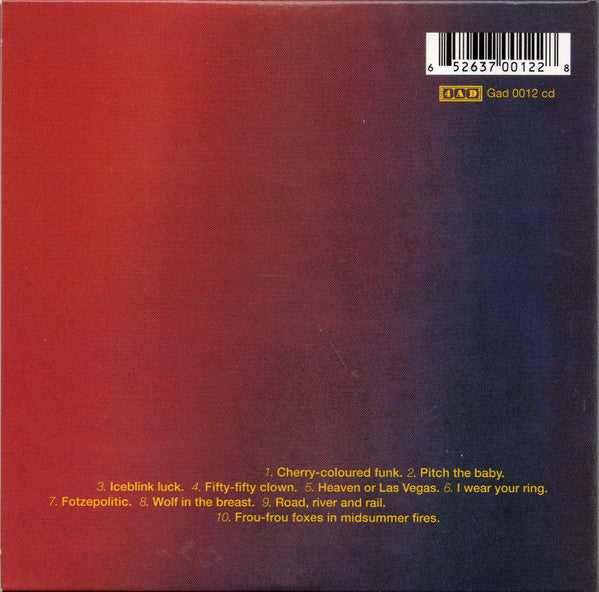 Image of Back Cover of CD - NEW/NEW - COCTEAU TWINS, Heaven Or Las Vegas (4AD; GAD0012CD, Europe 2021 Reissue, Card Sleeve), ,  - 3516425C