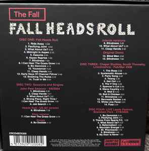 Image of Back Cover of 4xCD - VG/VG+ - THE FALL, Fall Heads Roll (Cherry Red; CRCD4BOX200, UK 2026, Box Set, Booklet), Box slightly blemished.,  - 1736121E