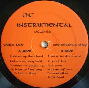 Image of Front Cover of LP - /VG - O.C., Word Life (Instrumental) (Not On Label (O; OCLP-521, US , Plain sleeve), Light marks.,  - 1726258E