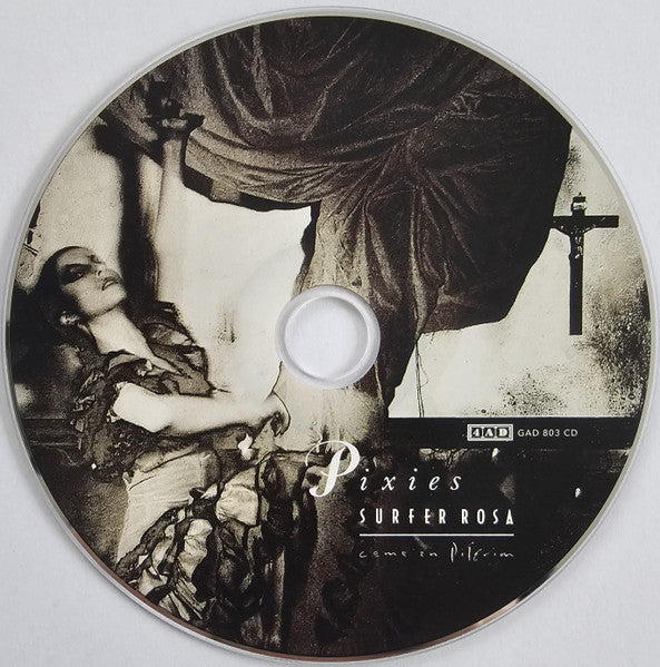 Image of Label Cover of CD - NEW/NEW - PIXIES, Surfer Rosa (4AD; GAD803CD, Europe Reissue, Card Sleeve, Insert), ,  - 1716462C