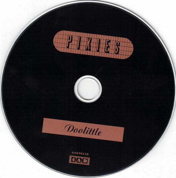 Image of Label Cover of CD - NEW/NEW - PIXIES, Doolittle (4AD; GAD905CD, Europe Reissue, Jewel Case), ,  - 1736285E