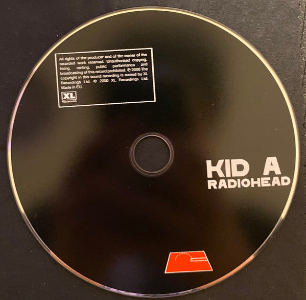 Image of Label Cover of CD - NEW/NEW - RADIOHEAD, Kid A (XL; XLCD782, Europe 2016 Reissue, Jewel Case), ,  - 2316367C