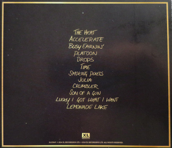 Image of Back Cover of CD - NEW/NEW - JUNGLE, Jungle (XL; XLCD647, Europe 2014, Jewel Case), ,  - 1716469C
